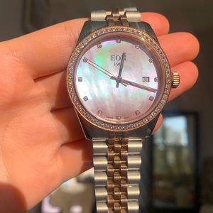 EON 1962 Moissanite Water Resistant Watch